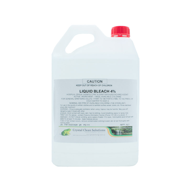 Liquid Bleach 4%