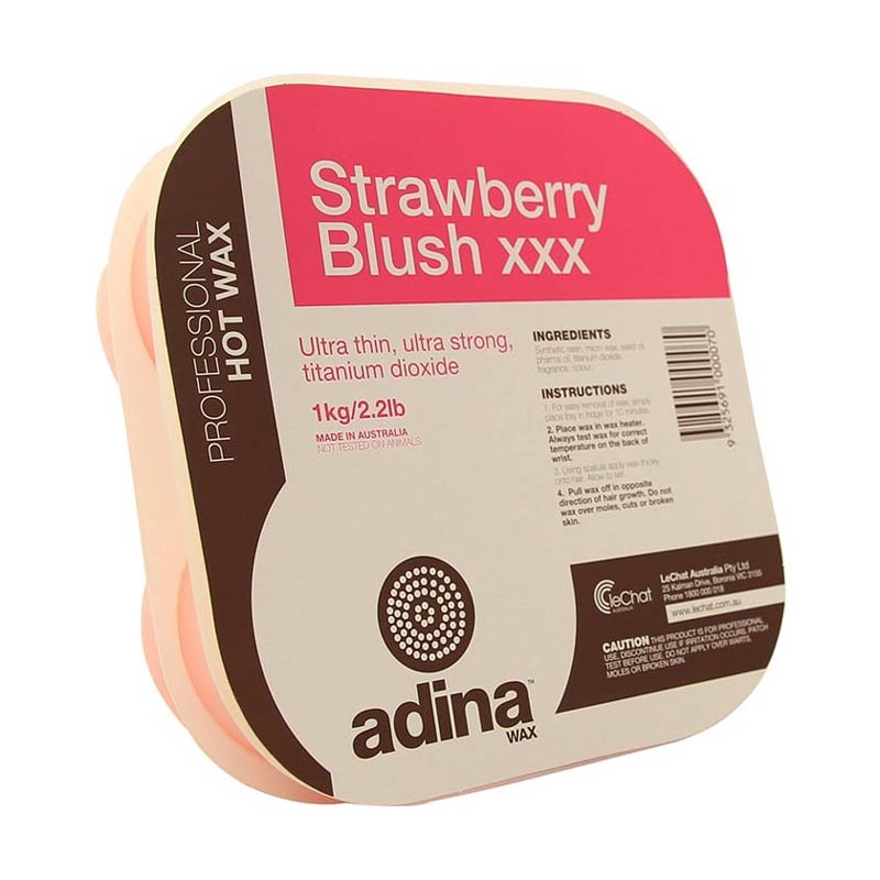 Adina - Strawberry Blush Hot Wax